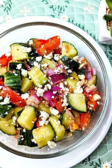 english cucumber salad