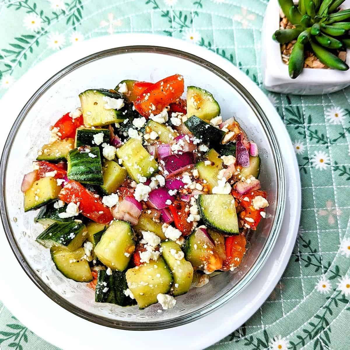 english cucumber salad
