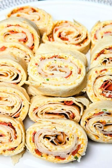 turkey and cheese pinwheels