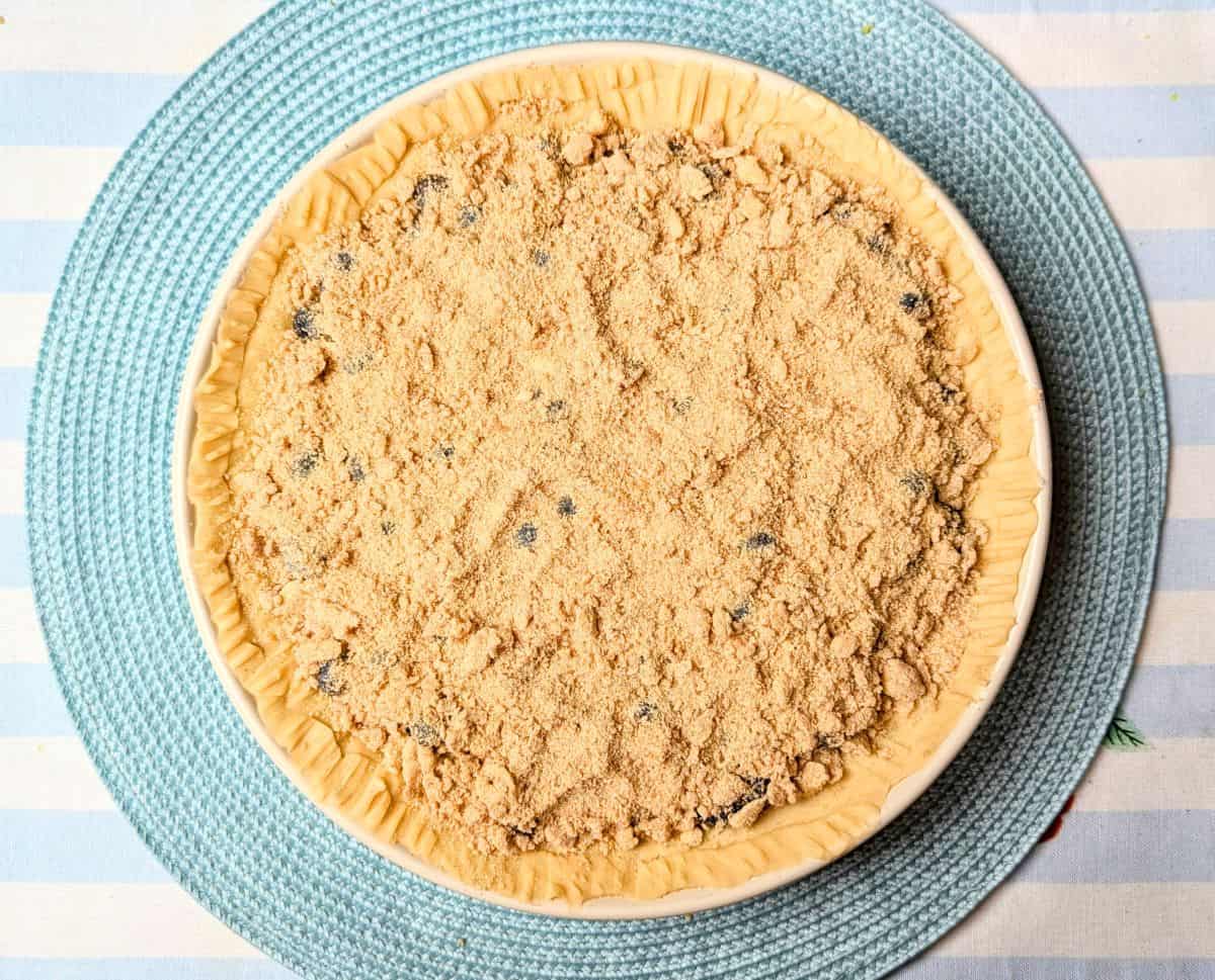 crumble on top