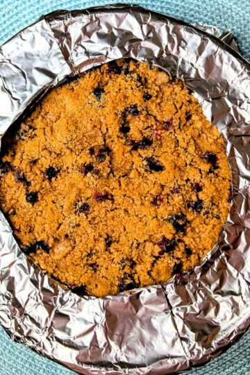 pie shield on pie
