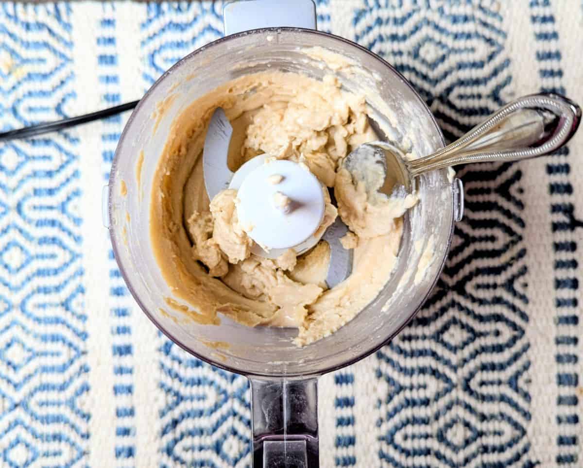 tahini and lemon juice