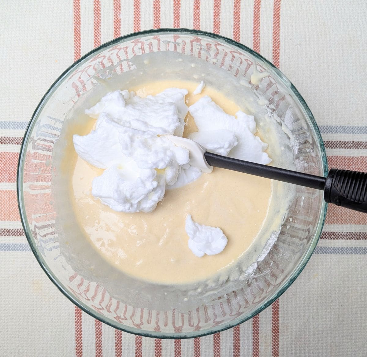 folding in egg white