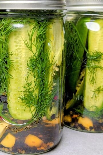 refrigerator dill pickles
