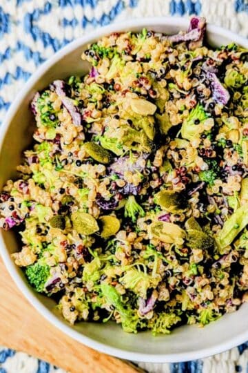 broccoli quinoa salad