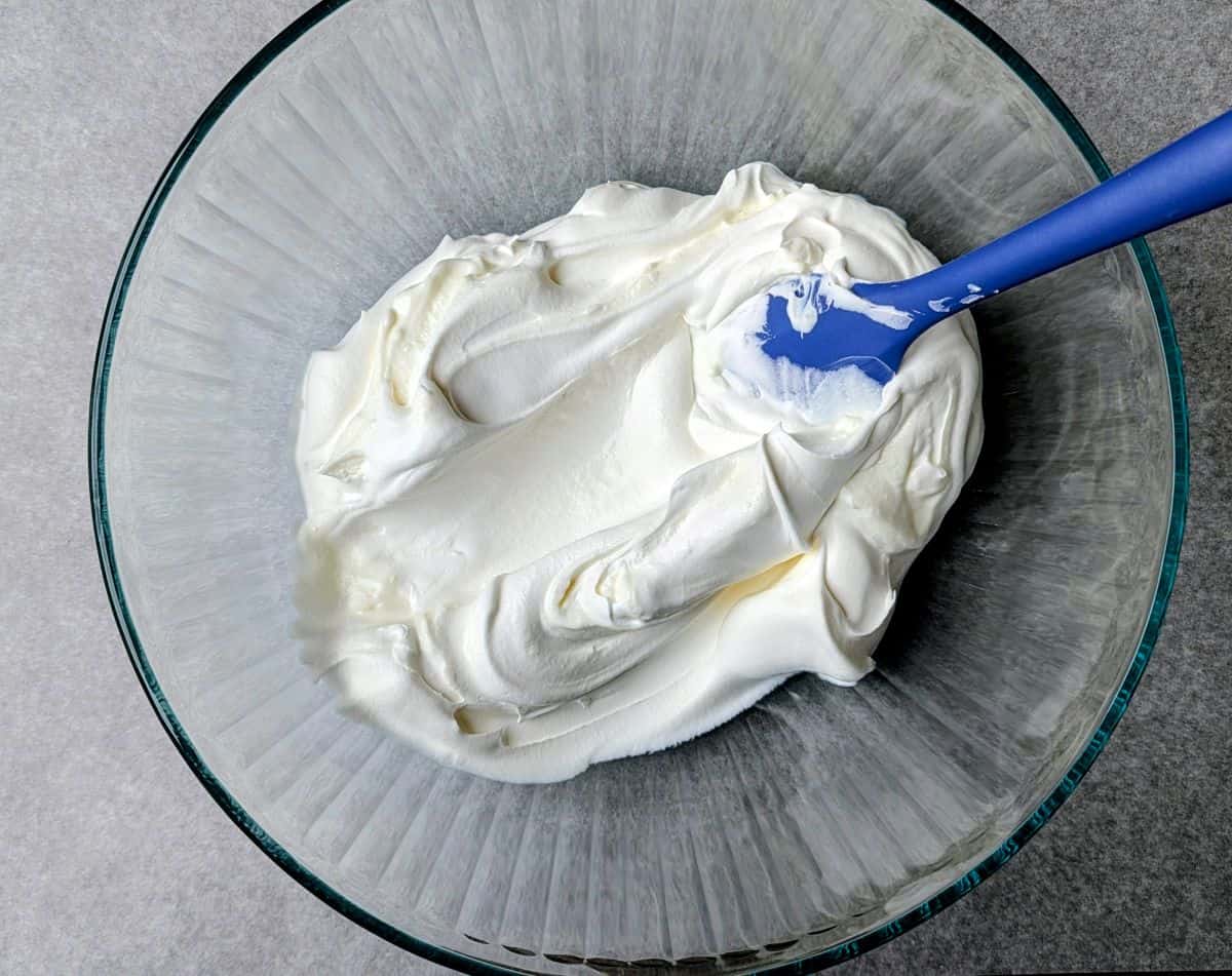 whip and greek yogurt