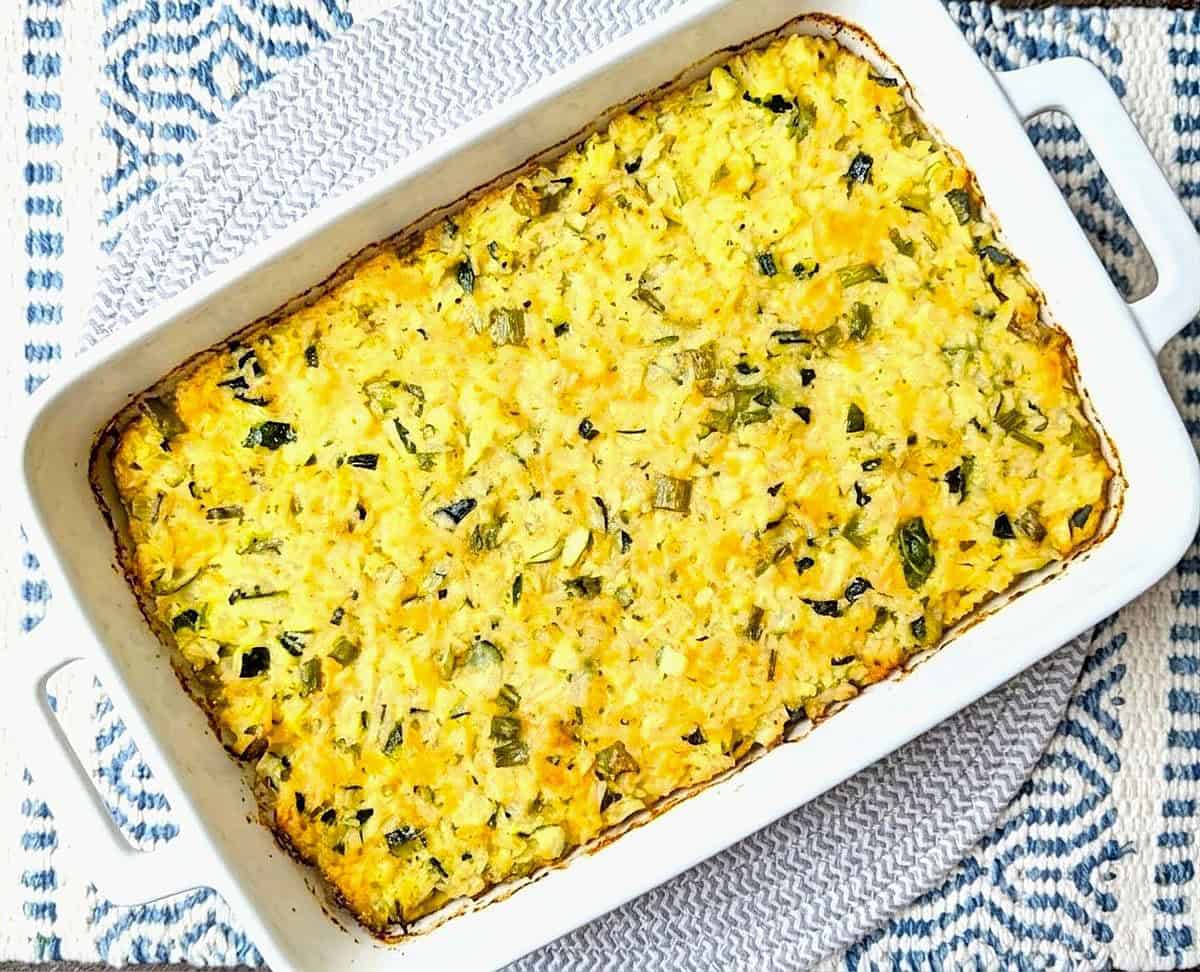 cheesy zucchini casserole