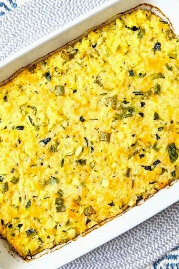 cheesy zucchini casserole