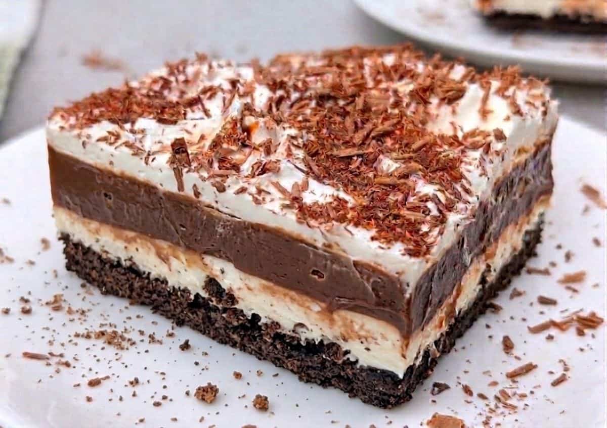  slice on plate