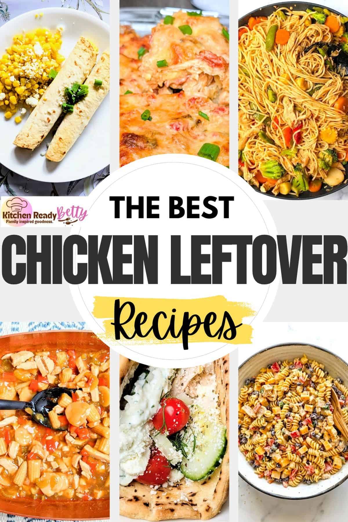 what to make with leftover chicken recipe collection